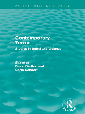 cover image of Contemporary Terror